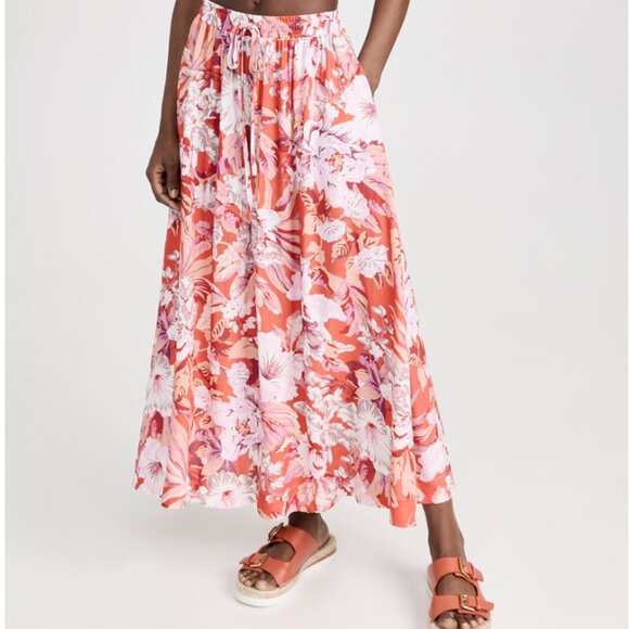 MINKPINK Felippa Topical Midi Maxi Skirt - Picture 1 of 6